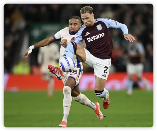 阿森西奥双响拉什福德两助攻 切尔西1-2遭维拉绝杀